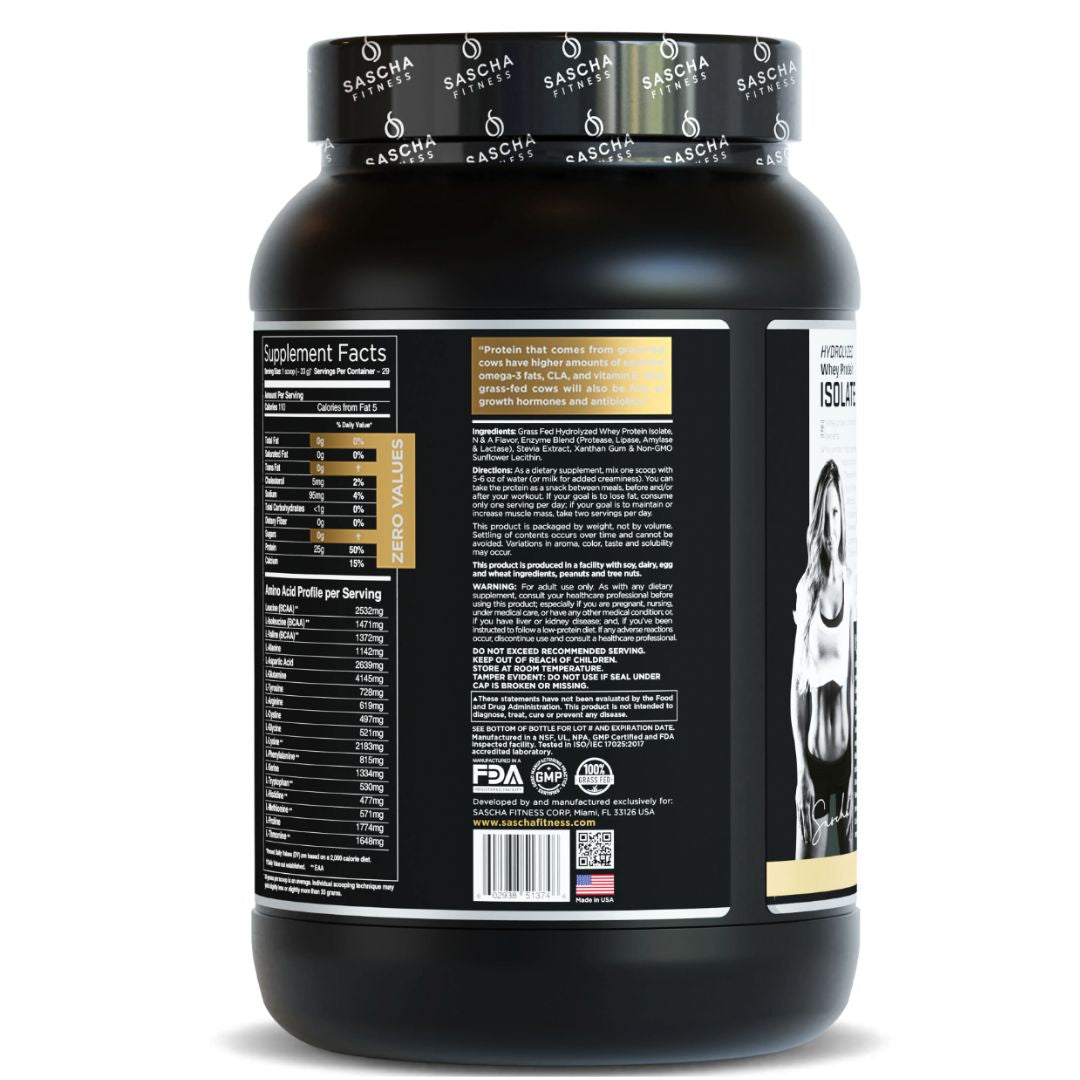 Compra en En Forma Fit Colombia. 25 g de proteína por porción, ideal para la síntesis de proteínas y la construcción de músculo.